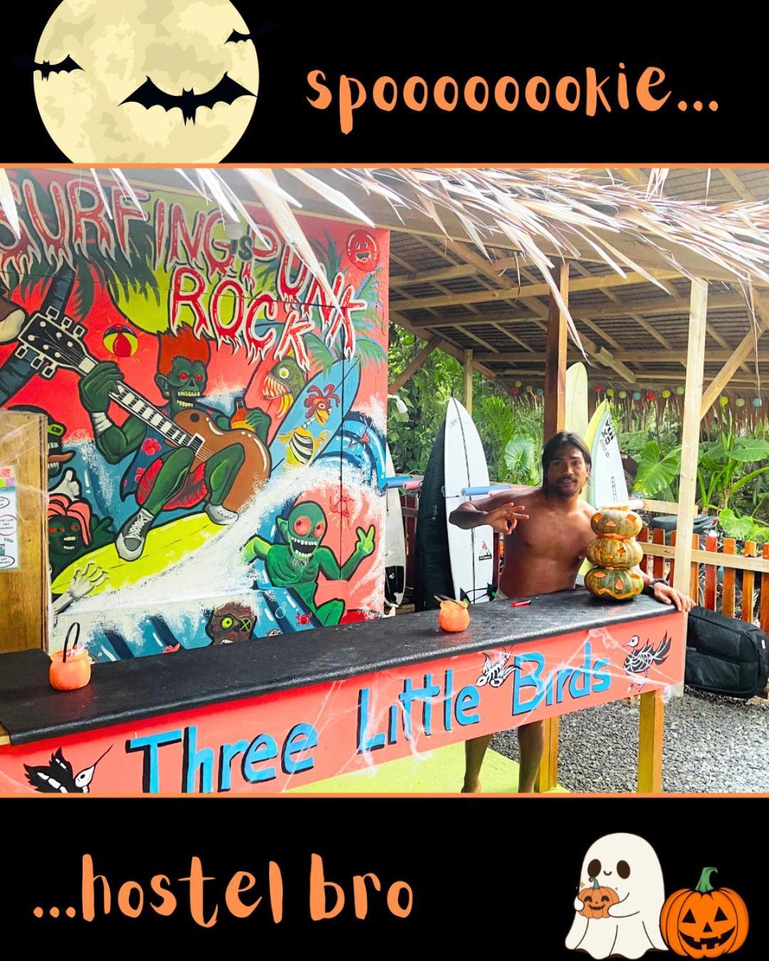 Three Little Birds Surf Hostel General Luna  Εξωτερικό φωτογραφία